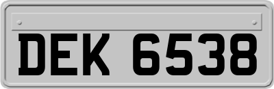 DEK6538