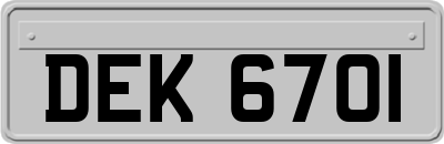DEK6701