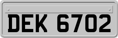 DEK6702
