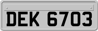 DEK6703