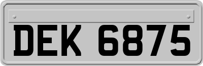 DEK6875