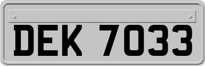 DEK7033
