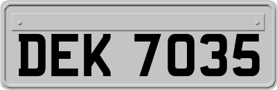 DEK7035