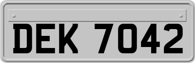 DEK7042