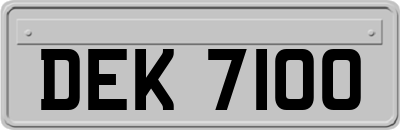 DEK7100