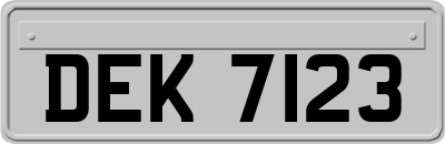 DEK7123