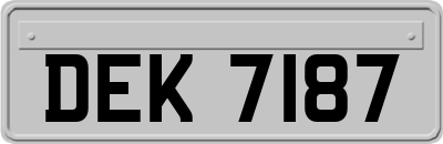 DEK7187