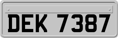 DEK7387