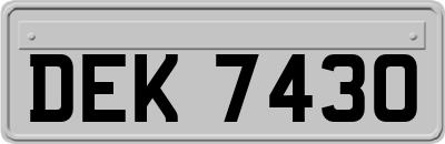DEK7430