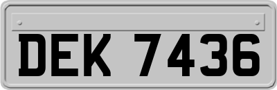 DEK7436