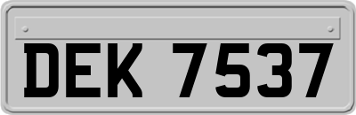 DEK7537