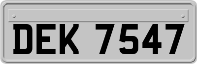 DEK7547