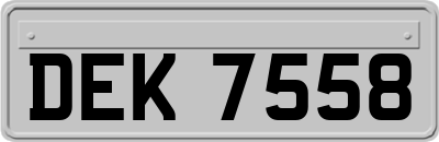 DEK7558