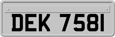 DEK7581