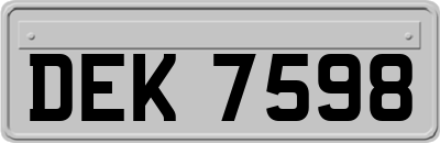 DEK7598