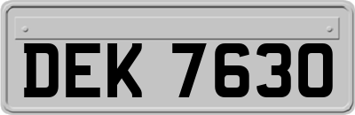 DEK7630