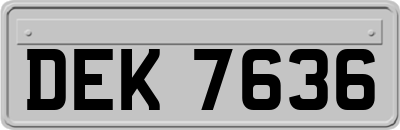DEK7636