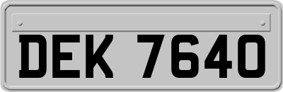 DEK7640