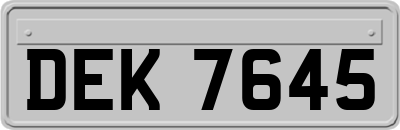 DEK7645