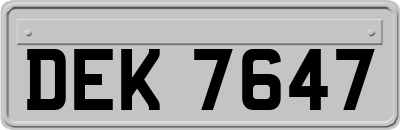 DEK7647
