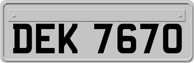 DEK7670