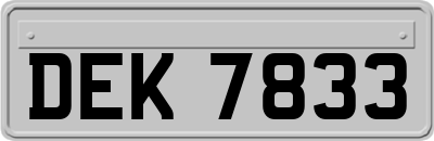DEK7833