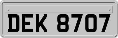DEK8707