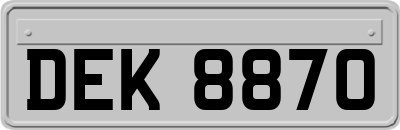 DEK8870