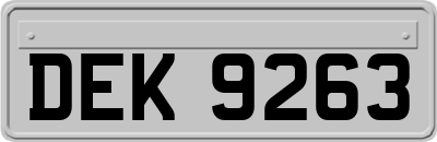 DEK9263