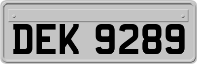 DEK9289