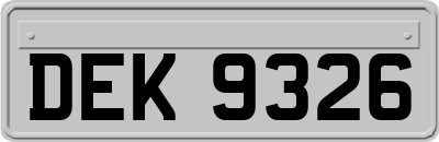 DEK9326