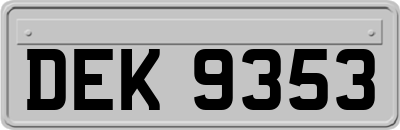DEK9353
