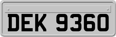 DEK9360
