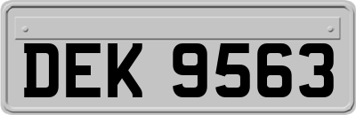 DEK9563