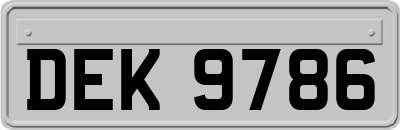 DEK9786