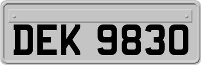 DEK9830