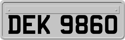 DEK9860