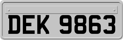 DEK9863