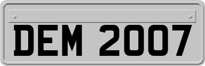 DEM2007