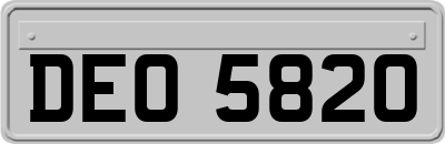 DEO5820
