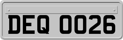 DEQ0026