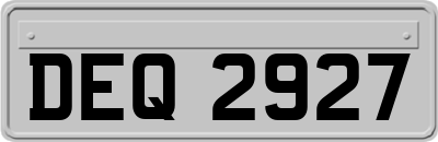 DEQ2927