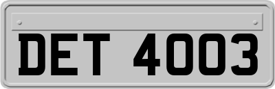 DET4003