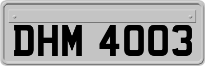 DHM4003