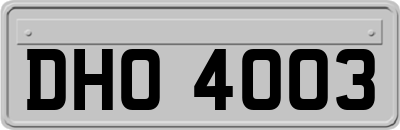 DHO4003