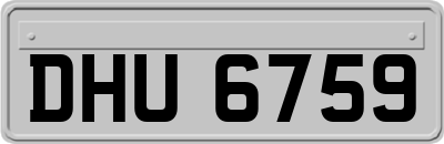 DHU6759