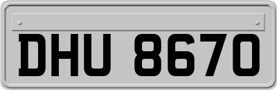 DHU8670