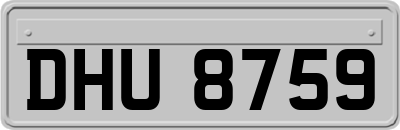 DHU8759