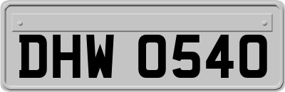 DHW0540