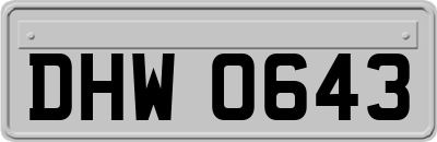 DHW0643